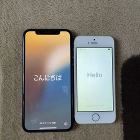iPhone X & iPhone 5s セット