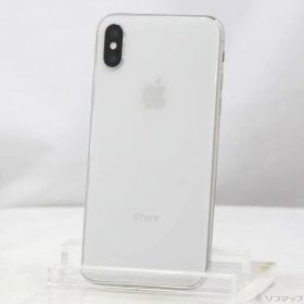 〔中古品〕 iPhoneX 256GB シルバー MQC22J／A SIMフリー【258】