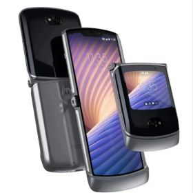 海外スマホ Razr 5G SIMフリー Liquid Mercury