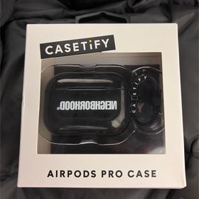 ネイバーフッド(NEIGHBORHOOD)の【送料込み】CASSETiFY AirPods Pro Case ブラック(ヘッドフォン/イヤフォン)