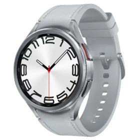 Samsung スマートウォッチ Galaxy Watch6 Classic 47mm シルバー SM-R960NZSAXJP [SMR960NZSAXJP]