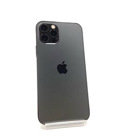 アップル(Apple)の【全額返金保証】【最速発送】Apple iPhone iPhone 12 Pro 128GB グラファイト docomo 動作確認済(スマートフォン本体)