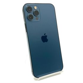 アップル(Apple)の【全額返金保証】【最速発送】Apple iPhone iPhone 12 Pro 128GB パシフィックブルー au 動作確認済(スマートフォン本体)