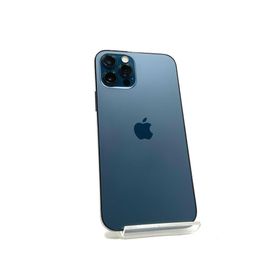 アップル(Apple)の【全額返金保証】【最速発送】Apple iPhone iPhone 12 Pro 128GB パシフィックブルー Softbank 動作確認済(スマートフォン本体)