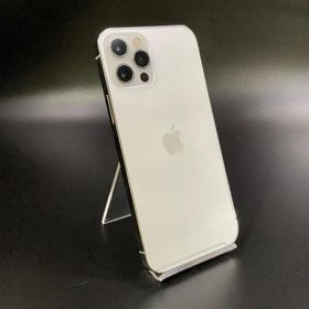 アップル(Apple)の【全額返金保証】【最速発送】Apple iPhone iPhone 12 Pro 128GB シルバー Softbank 動作確認済(スマートフォン本体)