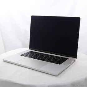 〔中古〕Apple(アップル) MacBook Pro 16.2-inch Late-2021 MK1E3J／A Apple M1 Pro 10コアCPU_16コアGPU 16GB SSD512GB シルバー 〔14.7 Sonoma〕〔258-ud〕