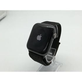 【中古】Apple Apple Watch Series4 44mm Cellular スペースグレイアルミニウム/ブラックスポーツループ MTVV2J/A【柏】保証期間１ヶ月【ランクC】