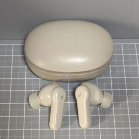 バッテリー良好（8H/8H）アプリ対応 後期モデル soundcore Life P2 Mini A3944 防水 IPX5 オフホワイト ベージュ 完全ワイヤレスイヤホン anker life p2 mini 中古