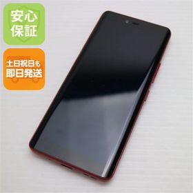 アンドロイド(ANDROID)の超美品 SIMフリー Rakuten Hand 5G クリムゾンレッド M999(スマートフォン本体)