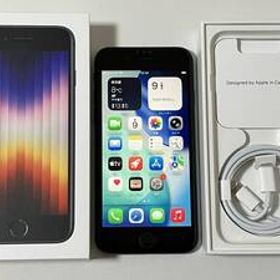 SIMフリー iPhoneSE3 256GB ミッドナイト シムフリー アイフォンSE iPhone SE 3 第三世代 第3世代 黒 SIMロックなし A2782 MMYJ3J/A 86％