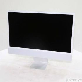 〔中古品〕 iMac 24-inch Late-2023 MQR93J／A Apple M3 8コアCPU_8コアGPU 8GB SSD256GB シルバー 〔15.7 Sequoia〕【348】