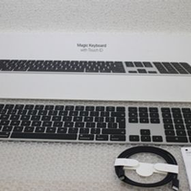 ★Apple TouchID搭載 Magic Keyboard 英語(UK) MMMR3BX/A ［ブラック］★LL78