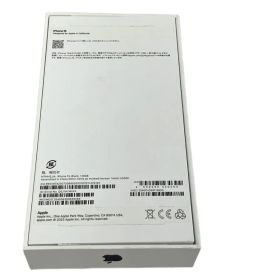 Apple MTMH3J/A iPhone 15 128GB ブラック IMEI 〇 Softbank スマートフォン 中古 T10673507