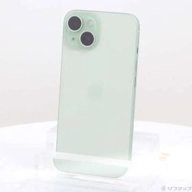 〔中古品〕 iPhone15 128GB グリーン MTMM3J／A SIMフリー【262】