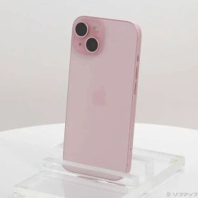 〔中古品〕 iPhone15 128GB ピンク MTMJ3J／A SIMフリー【262】
