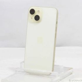 〔中古品〕 iPhone15 128GB イエロー MTMK3J／A SIMフリー【198】