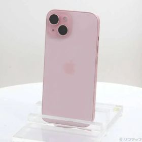 〔中古品〕 iPhone15 128GB ピンク MTMJ3J／A SIMフリー【368】