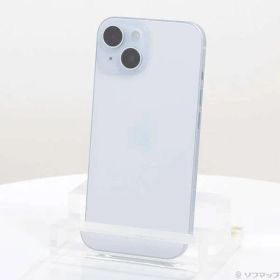 〔中古品〕 iPhone15 128GB ブルー MTML3J／A SIMフリー【295】