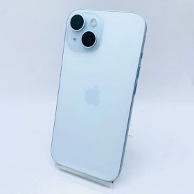 ソフトバンク iPhone15 128GB ブルー 3M420J/A SIMロック解除済み 動作確認済み