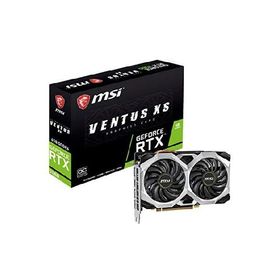 MSI Gaming GeForce RTX 2060 6GB GDRR6 192ビット HDMI/DP Ray Tracing Turing Architecture VR Ready Graphics Card (RTX 2060 VENTUS XS 6G OC)_並行輸入
