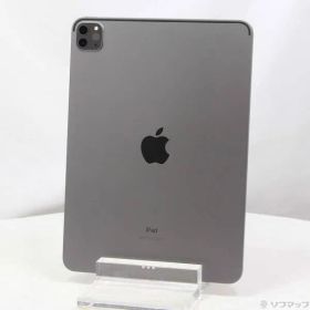 〔中古品〕 iPad Pro 11インチ 第2世代 128GB スペースグレイ MY232J／A Wi-Fi【258】