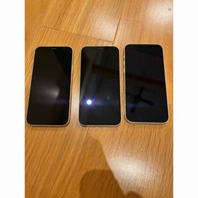 iPhone12 64GBホワイト 3台 本体【美品】(スマートフォン本体)