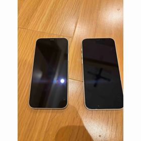 iPhone12 64GBホワイト 2台 本体【美品】(スマートフォン本体)