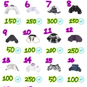 LUNA 服 トップス まとめ売り バラ売り 50円〜 | ピグパ(ピグパーティ)のアカウントデータ、RMTの販売・買取一覧