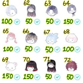 ピグクリ 髪 まとめ売り バラ売り 50円〜 | ピグパ(ピグパーティ)のアカウントデータ、RMTの販売・買取一覧