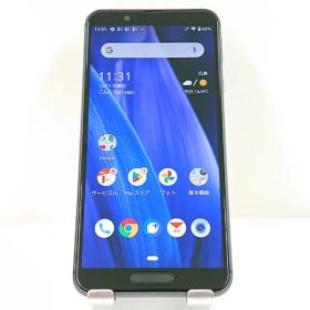 AQUOS sense3 SHV45 au ブラック 送料無料 本体 c15884 【中古】