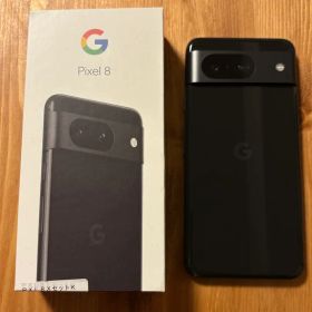 【美品】Google Pixel 8 128GB Obsidian 本体