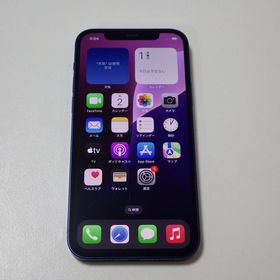 SIMフリー iPhone12 128GB ブルー 電池89% 送料無料