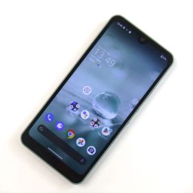 【中古】 AQUOS wish SHG06 オリーブグリーン au SIMロック解除済