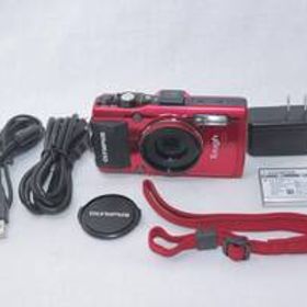【20250529-006】OLYMPUS デジタルカメラ STYLUS TG-3 Tough レッド 1600万画素
