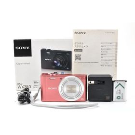 ＜良品＞ SONY(ソニー) デジタルカメラ Cyber-shot WX350 光学20倍 ピンク DSC-WX350-P