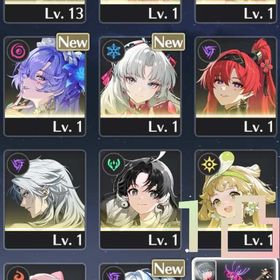 リセマラ⭐5×11フローヴァ、餅武器・幽冥の忘憂曲、カンタレラ、カルロッタ、シャコンヌ、吟霖等 | 鳴潮(Wuthering Waves)のアカウントデータ、RMTの販売・買取一覧