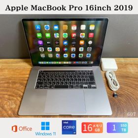 ［良品］Apple MacBook Pro 16inch 2019/607