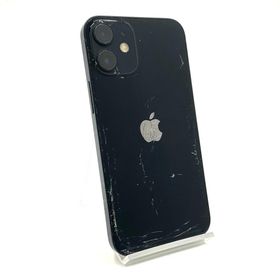 アップル(Apple)の【最速発送】Apple iPhone iPhone 12 mini 128GB ブラック au【難有】(スマートフォン本体)