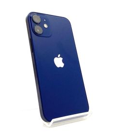 アップル(Apple)の【全額返金保証】【最速発送】Apple iPhone iPhone 12 mini 128GB ブルー SIMフリー 動作確認済(スマートフォン本体)