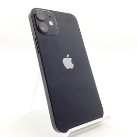 アップル(Apple)の【全額返金保証】【最速発送】Apple iPhone iPhone 12 mini 256GB ブラック SIMフリー 動作確認済(スマートフォン本体)
