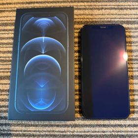 Apple iPhone 12 Pro 256GBパフィシックブルー 箱付き