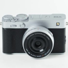 FUJIFILM 富士フイルム ミラーレス一眼レフカメラ X-E5 XF23mm キット シルバー #13808