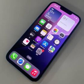 au iPhone 13 128GB MLNG3J/A A2631 ブルー SIMロック解除済