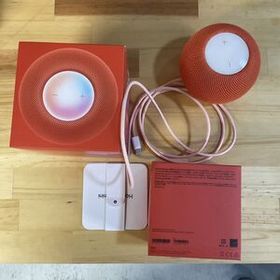 美品 Apple HomePod mini オレンジ