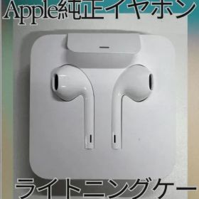 新品未使用 Apple iPhone EarPods 純正イヤホン (Lightningコネクタ)