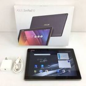 〇【良品】ASUS ZenPad 10 Z301MFL P00L SIMフリー Android タブレット ダークブルー 動作品