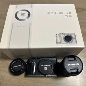 OLYMPUS PEN E-PL10 レンズ2本付き