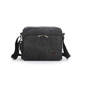 Pxinhui TM メンズ ユニ 大人用 ブラック ミディアム トラベルメッセンジャーバッグ iPad 10.2/4.9/11インチタブレット用_並行輸入