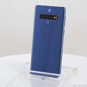 〔中古品（難あり）〕 GALAXY S10 128GB プリズムブルー SM-G973C 楽天 ［6.1インチ有機EL／Snapdragon 855］〔中古品（難あり）〕 GALAXY S10 128GB プリズムブルー SM-G973C 楽天 ［6.1インチ有機EL／Snapdragon 855］