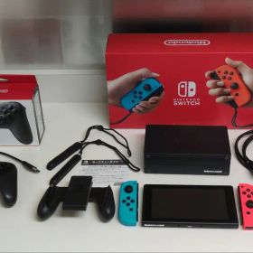 Nintendo Switch 本体、プロコン、箱付き